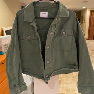 Denim Green jacket